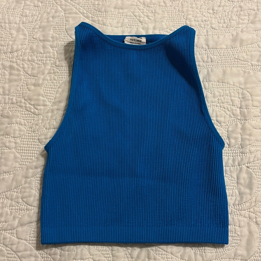 Cotton on royal blue tank top extra small